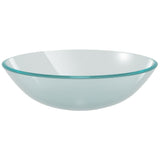 NNEVL Basin Tempered Glass 42 cm Frosted