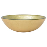 NNEVL Basin Tempered Glass 42 cm Gold