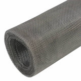NNEVL Mesh Screen Stainless Steel 150x1000 cm Silver