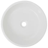 NNEVL Basin Round Ceramic White 42x12 cm