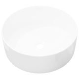 NNEVL Basin Round Ceramic White 40x15 cm