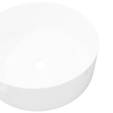 NNEVL Basin Round Ceramic White 40x15 cm