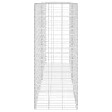NNEVL Gabion Basket Galvanised Steel 85x30x200 cm
