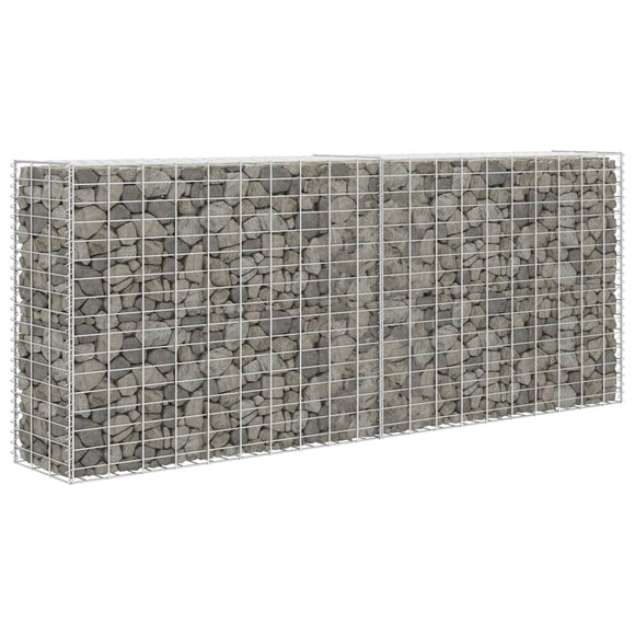 NNEVL Gabion Basket Galvanised Steel 85x30x200 cm