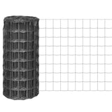 NNEVL Euro Fence Steel 10x0.8 m Grey