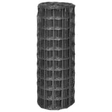 NNEVL Euro Fence Steel 10x1 m Grey