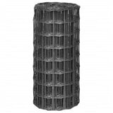 NNEVL Euro Fence Steel 25x0.8 m Grey