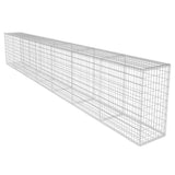 NNEVL Gabion Wall with Cover Galvanised Steel 600x50x100 cm