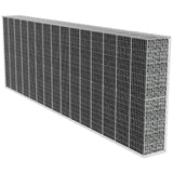 NNEVL Gabion Wall with Cover Galvanised Steel 600x50x200 cm