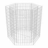 NNEVL Hexagonal Gabion Raised Bed 100x90x100 cm