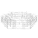 NNEVL Hexagonal Gabion Raised Bed 200x173x40 cm