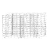 NNEVL Gabion Basket Galvanised Steel 120x30x100 cm