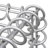 NNEVL Gabion Basket Galvanised Steel 120x30x100 cm