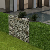 NNEVL Gabion Basket Galvanised Steel 120x30x100 cm