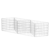 NNEVL Gabion Basket Galvanised Steel 120x30x50 cm
