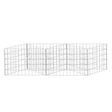 NNEVL Gabion Basket Galvanised Steel 120x30x50 cm