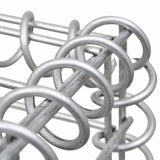 NNEVL Gabion Basket U-Shape Galvanised Steel 160x20x150 cm