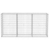 NNEVL Gabion Basket Galvanised Steel 200x30x100 cm