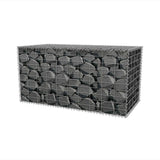 NNEVL Gabion Basket Galvanised Steel 100x50x50 cm