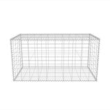 NNEVL Gabion Basket Galvanised Steel 100x50x50 cm