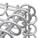 NNEVL Gabion Basket Galvanised Steel 100x50x50 cm