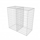 NNEVL Gabion Basket Galvanised Steel 100x50x100 cm