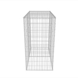 NNEVL Gabion Basket Galvanised Steel 100x50x100 cm