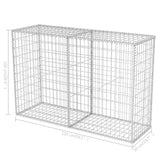 NNEVL Gabion Basket Galvanised Steel 150x50x100 cm