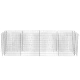 NNEVL Gabion Raised Bed Steel 360x90x100 cm