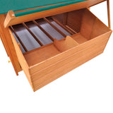 NNEVL Chicken Coop Wood 157x97x110 cm