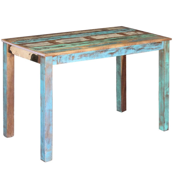 NNEVL Dining Table Solid Reclaimed Wood 115x60x76 cm