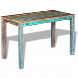 NNEVL Dining Table Solid Reclaimed Wood 115x60x76 cm