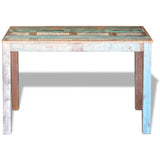 NNEVL Dining Table Solid Reclaimed Wood 115x60x76 cm