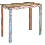 NNEVL Bar Table Solid Reclaimed Wood 115x60x107 cm