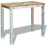 NNEVL Bar Table Solid Reclaimed Wood 115x60x107 cm
