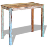 NNEVL Bar Table Solid Reclaimed Wood 115x60x107 cm