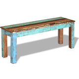 NNEVL Bench Solid Reclaimed Wood 110x35x45 cm