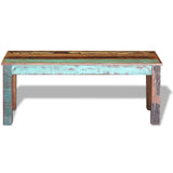 NNEVL Bench Solid Reclaimed Wood 110x35x45 cm