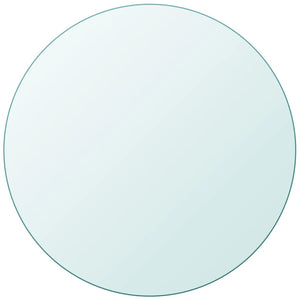 NNEVL Table Top Tempered Glass Round 500 mm