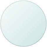 NNEVL Table Top Tempered Glass Round 500 mm