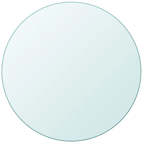 NNEVL Table Top Tempered Glass Round 700 mm