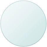 NNEVL Table Top Tempered Glass Round 700 mm