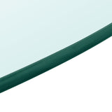 NNEVL Table Top Tempered Glass Round 700 mm