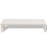 NNEVL Monitor Stand Chipboard 60x23.5x12 cm White