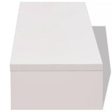 NNEVL Monitor Stand Chipboard 60x23.5x12 cm White