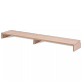 NNEVL Monitor Stand Chipboard 118x23.5x9 cm Beige