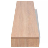 NNEVL Monitor Stand Chipboard 118x23.5x9 cm Beige