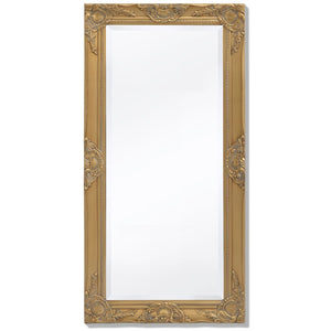 NNEVL Wall Mirror Baroque Style 100x50 cm Gold