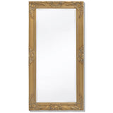 NNEVL Wall Mirror Baroque Style 100x50 cm Gold