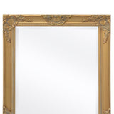 NNEVL Wall Mirror Baroque Style 100x50 cm Gold